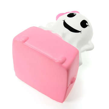 Connie Squishy Ghost Cake Humbo 12cm Slow Rising With Packaging Halloween Decor Collection Gift Toy