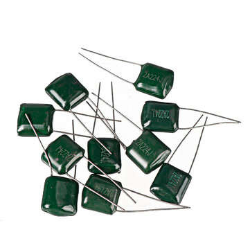 180pcs 18value*10pcs Polyester Film Capacitor Assorted Kit Contains 2A104J 2A332J 2A472J 2A103J 2A33