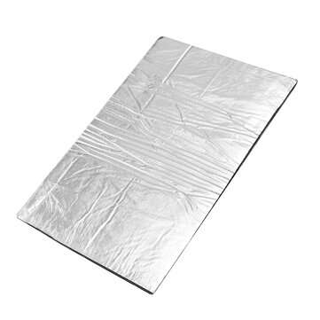 30x50cm Sound Proofing Deadening Mat Aluminum Foil Foam Anti Flame Retardant 7mm