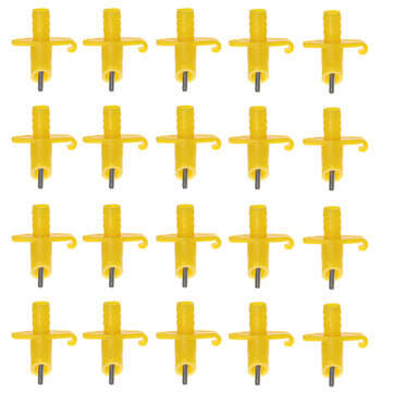 20 Set Nipple Drinkers Rabbit Rodents Automatic Waterer Feeder Farm Accessories (STYLE: A)