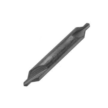 Drillpro 6pcs 1/1.5/2/2.5/3/5mm Nitride Center Drills 60 Degree HSS Countersink Drill