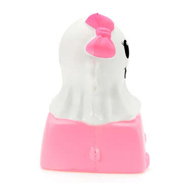 Connie Squishy Ghost Cake Humbo 12cm Slow Rising With Packaging Halloween Decor Collection Gift Toy