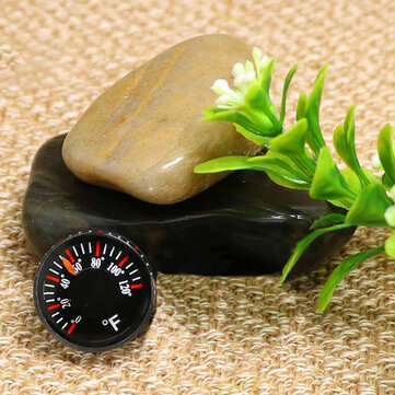 Mini Household Thermometer Dial Temperature Gauge Indoor And Outdoor Plastic Round Celsius Temperatu