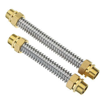 TMOK TK940 Stainless Steel Bellows Central Air Condition Copper Joint Water Pipe Be... (SIZE: 200MM)