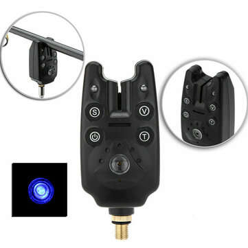 Fishing Bite Alarms Chain Alert Swinger Set Digital Fishing Alarm Kit LED Alarm Indicator Alert Fish