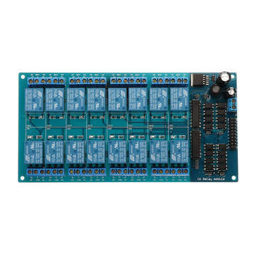 BESTEP 16 Channel 24V Relay Module LM2596 With Optocoupler Protection Low Level Trigger For Auduino