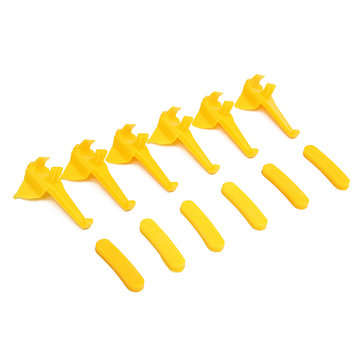 12pcs Tyre Changer Part Nylon Mount Demount Head Duck Insert Rim Protector