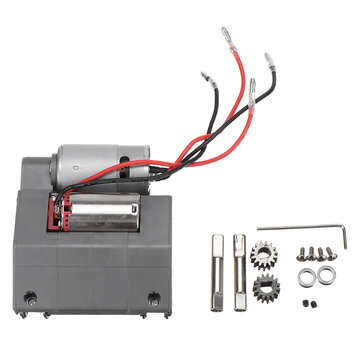 Heng Long 3818-1 3819-1 1/16 RC Tank Upgraded Gearbox ... (TYPE: ABSCASEFULLMETALGEARS(LOWPOSITION))