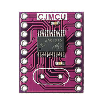 10pcs CJMCU-1232 ADS1232 Analog-to-Digital Converter Board ADS1232IPWR Ultra Low Noise