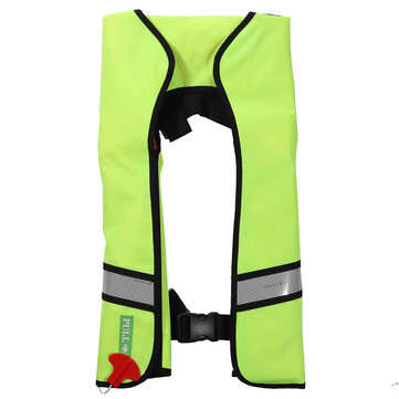 ZANLURE Swiming Fishing Life Jacket Automatic Inflatable Life Vest Adult Swimwear ... (COLOR: GREEN)