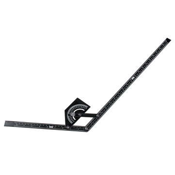 Angle Ruler Angle Protractor Stainless Steel 180 Angle Finder Measure Ruler Gauge Tool 230x500mm