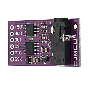 CJMCU-6701 GSR Skin Sensor Module Analog SPI 3.3V/5V CJMCU for Arduino - products that work with off