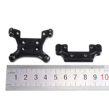 2PCS Wltoys 124018 1/12 RC Car Spare Front Rear Shock Absorber Plate Board 1856 Vehicles Model Parts