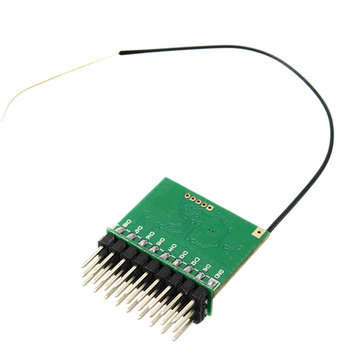 DasMikro 8 Channel AFHDS Surface Receiver For Flysky GT3B GT3C Transmitter