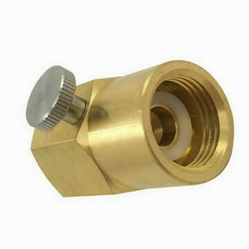 For Soda Stream Cylinder Refill Adapter Adaptor Bleed Valve and CGA320 Connector