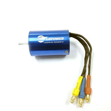LDPOWER LD2435 5000KV 4pole Brushless Motor for 1/16 1/18 RC Car Model Parts