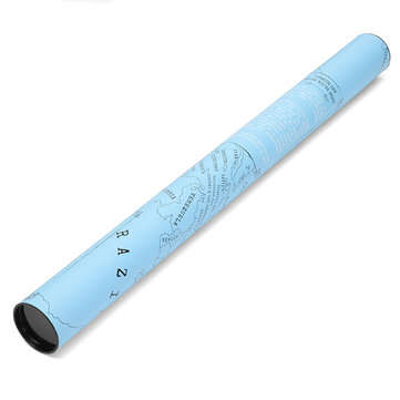 Travel World Scratch Map Ocean Scratch Off Foil Layer Coating World Deluxe Scratch Map 59.4x82.5CM