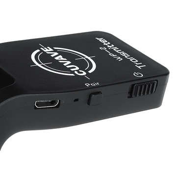 CUVAVE WP-2 Wireless Audio Transmission System Transmitter Receiver with 280 Rotatable 1/4" Plug B