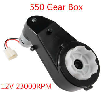 URUAV 390/550 12V/6V 10000-23000 RPM Electric Motor with Gearbox High Spee... (TYPE: 55012V23000RPM)