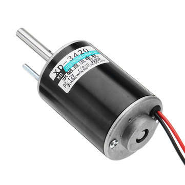 Machifit 3420 Motor 12V 3000rpm Permanent Magnet Motor DC Motor Adjustable Reversing Motor