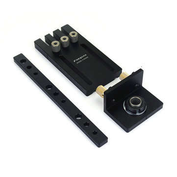 Dowelling Jig Set Aluminium Alloy 3 In 1 Woodworking Dowel Drilling Position Jig Drilling Guide Kit