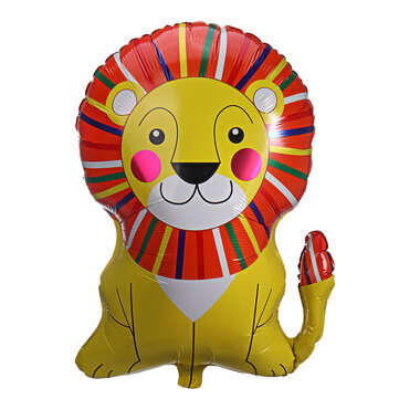 37Pcs Happy Birthday Balloon Set Circus Theme Animal Shape Ballon Set Children Birthday Party Indoor