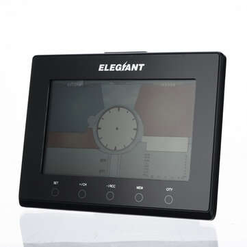 ELEGIANT EOX-9938 US F Digital Indoor Outdoor Thermometer Hygrometer Monitor Sensor Automatic Time