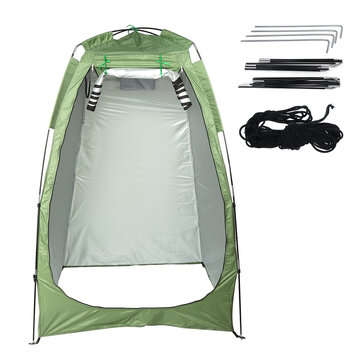 Outdoor Portable Privacy Shower Toilet Tent Camping Tent Camping Dress Changing T... (COLOR.: GREEN)