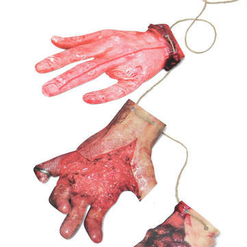 Halloween Bloody Garland Limb Party Decoration Horrid Scare Scene