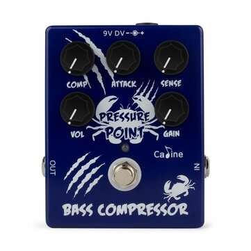 Caline CP-45 Pressure Point Bass Compressor Guitar Effect Pedal Guitar Accessories Pedal Effect Guit