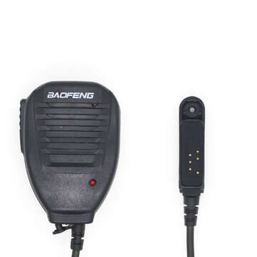 PTT Shoulder Microphone Speaker Mic for BAOFENG A58 BF-9700 UV-9R Plus GT-3WP R760 82WP Waterproof W