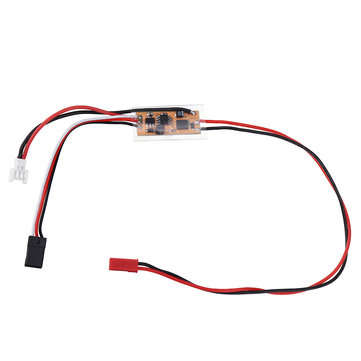 3.7V 1S 12A Brushed ESC With BEC 5V 600mA Boost For 720 / 820 / N20 / N30 Coreless Motor RC Airplane