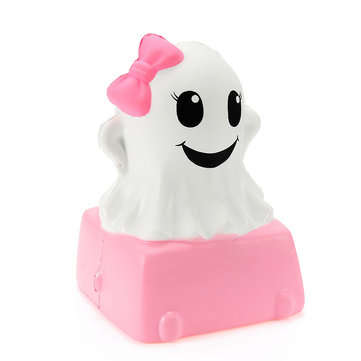 Connie Squishy Ghost Cake Humbo 12cm Slow Rising With Packaging Halloween Decor Collection Gift Toy