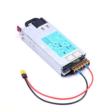 URUAV PS01 12V 460W 38A Power Supply XT60 Plug With Power LED Display for ISDT Q6 ... (PLUG: EUPLUG)
