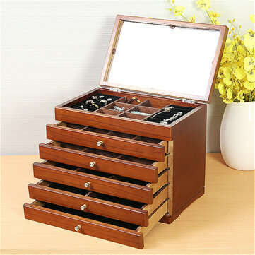 Retro Storage Jewelry Wooden Boxes (NO.: 14)