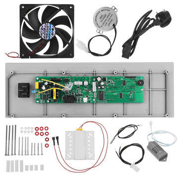 DIY Automatic Egg Incubator Spare Parts Egg Temperture Controller With Sensers Fan... (PLUG: UKPLUG)