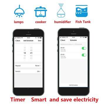 Mijia bluetooth Mesh Smart Light Socket Lamp Holder Voice Control Timer Light Holder For E27 LED Bul