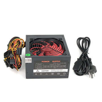 750W 110V-230V Alimentazione Power Supply ATX Alluminio 20+4PIN ATX 12V V2.3 (STANDARD: AUSTANDARD)