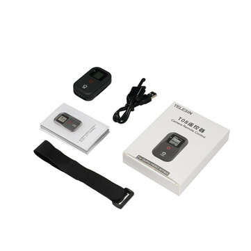 Telesin Wireless Remote Controller Receiver Transmitter for GOPRO HERO 8/7/6/5/4/3+/3 HERO+ICD/HERO5