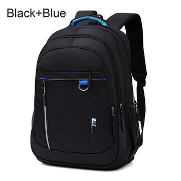 Casual 15.6inch Backpack Anti Theft Waterproof 15inch Laptop Bag Camping Travel Ruc... (COLOR: BLUE)