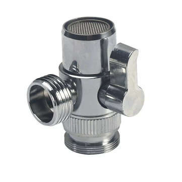 Switch Faucet Adapter Kitchen Sink Splitter Diverter Valve Water Tap Connector for Toilet Bidet Show