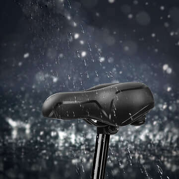 SGODDE Rubber Bike Seat Dual Shock Absorbing Bike Saddle Bicycle Cushion Comfortable Breathable for