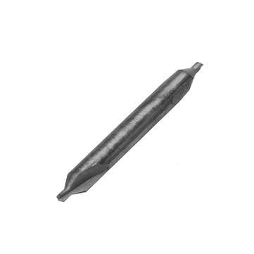 Drillpro 6pcs 1/1.5/2/2.5/3/5mm Nitride Center Drills 60 Degree HSS Countersink Drill