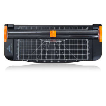 Heavy Duty Paper Cutter A4 Precision Rotary Paper Photo Card Cutter Trimmer Ruler