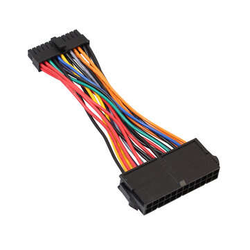REXLIS ATX PSU Standard 24Pin to Mini 24P Internal Power Cable Adapter 15cm Converter (LENGTH: 15CM)