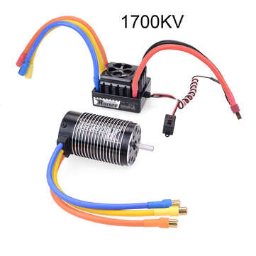 Surpass Hobby ROCKET 4068 Brushless Motor 120A Brushless ESC Power Set For 1/8 RC Car M... (NO.: 03)