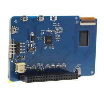 Geekwrom HD 3.5 Inch TFT Display Shield 800x480 For Raspberry Pi 3B 2B With 2 Keys And Remote IR