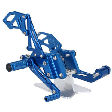 NEVERLAND CNC Rearsets Motorcycle Rear Foot Rest For SUZUKI GSXR 600 750 GSX-R600/... (COLOR.: BLUE)