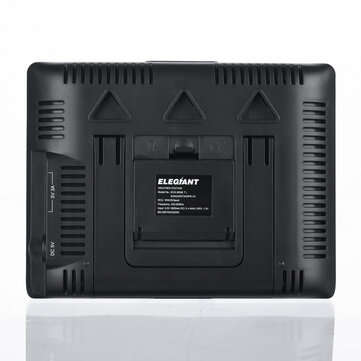 ELEGIANT EOX-9938 US F Digital Indoor Outdoor Thermometer Hygrometer Monitor Sensor Automatic Time