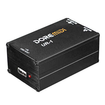 DOREMiDi MIDI Interfaces Controller UR-1 USB MIDI Network Host Box Interface Computer Musical Instru